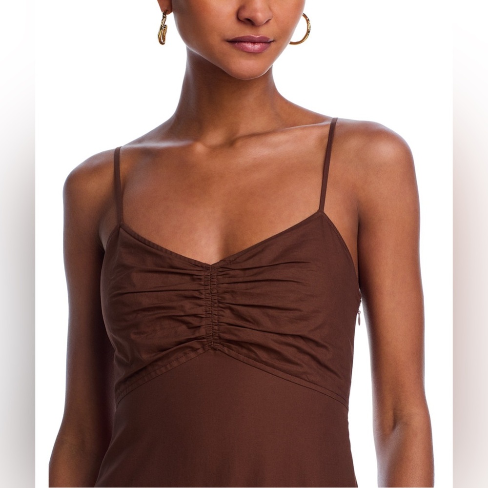 A.L.C. Harper Dress in Chocolate Brown - Picture 5 of 9